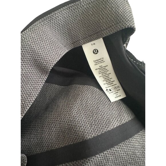 LULULEMON Women's Black Workout Running Hat Cap Size S/M - Picture 6 of 6